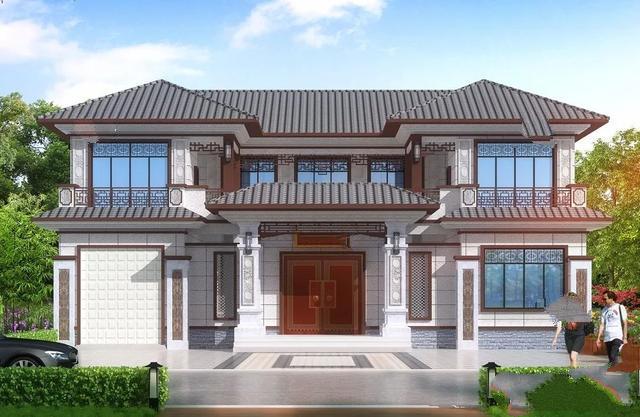 中國風格的別墅