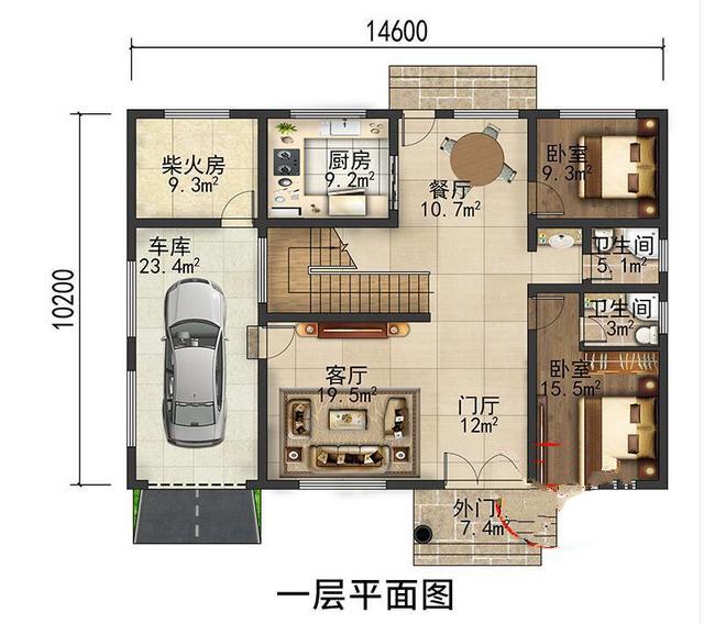 　廣東羅先生在農(nóng)村建房，一家八口，四代同堂。這種布局夠住嗎？