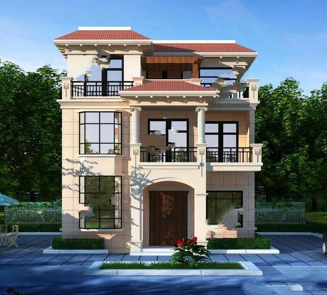 寬度為9米的別墅