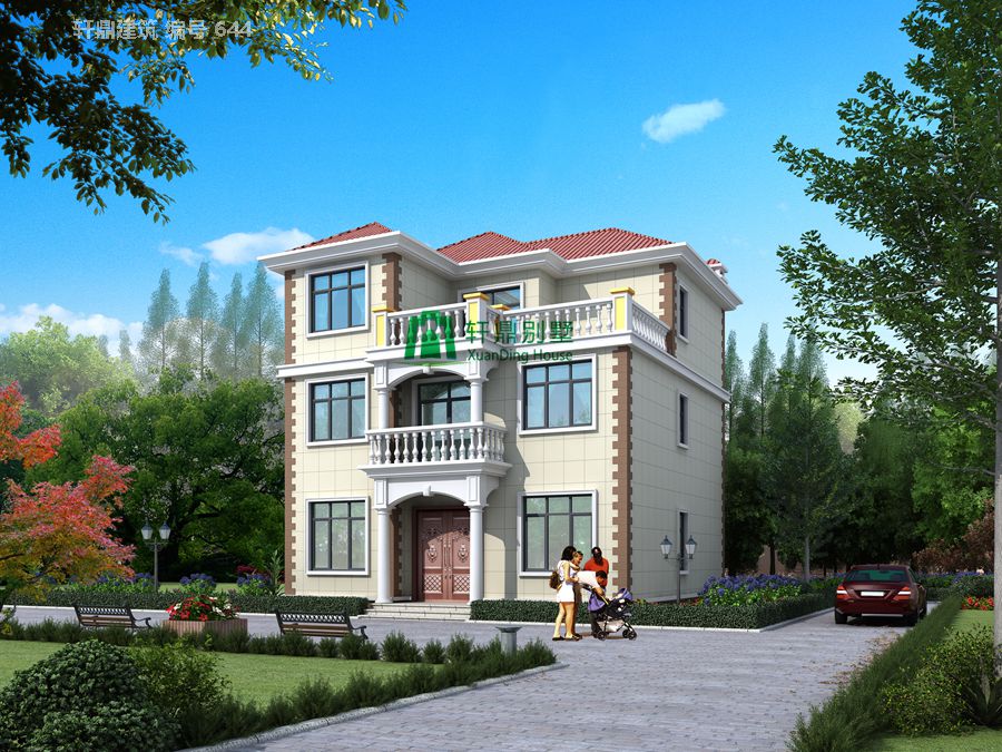 3樓的現(xiàn)代別墅