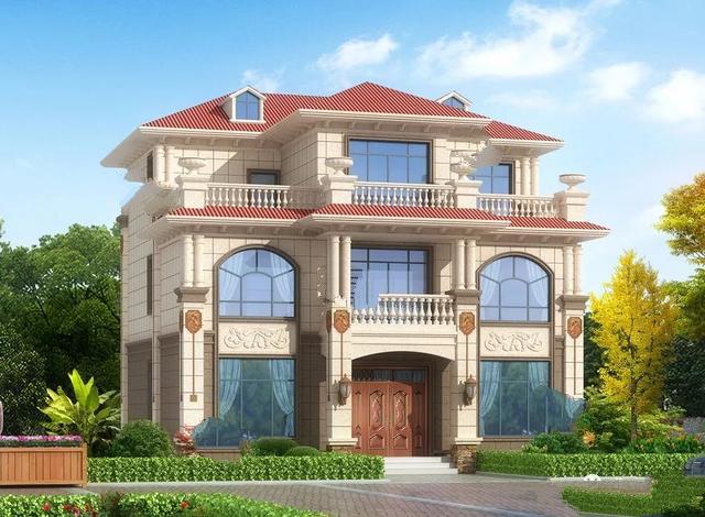 簡歐風(fēng)格的農(nóng)村別墅設(shè)計(jì)