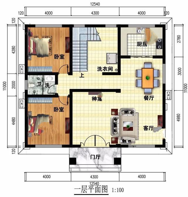 簡歐風(fēng)格的農(nóng)村別墅設(shè)計(jì)