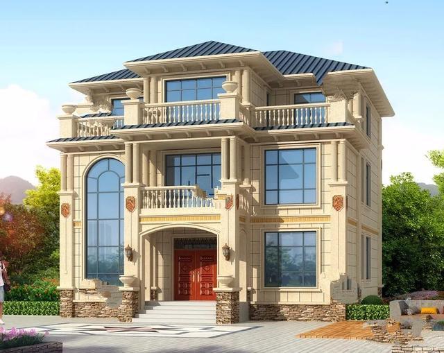 簡歐風(fēng)格的農(nóng)村別墅設(shè)計(jì)