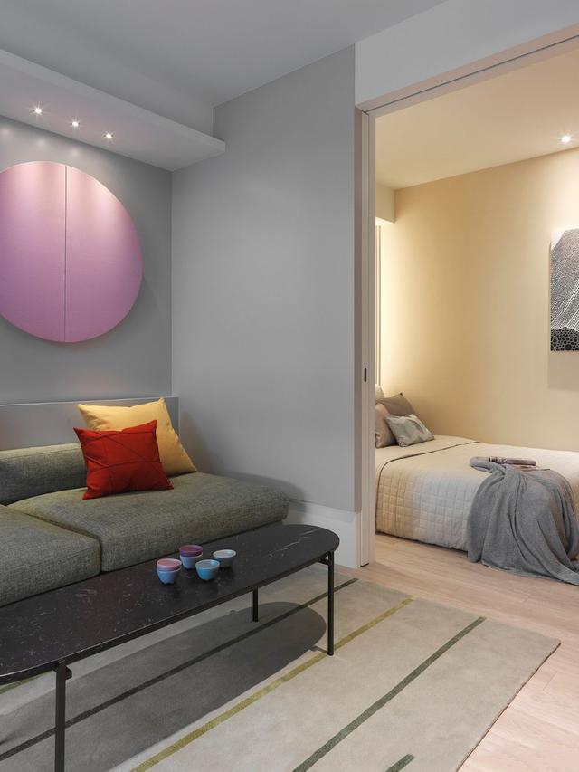 50小兩居，空間布局相互貫通