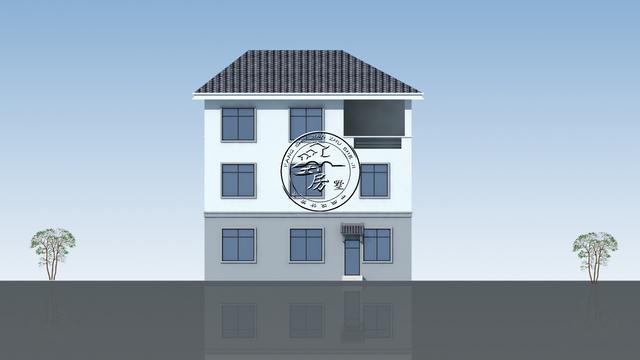 三層新中國(guó)式別墅