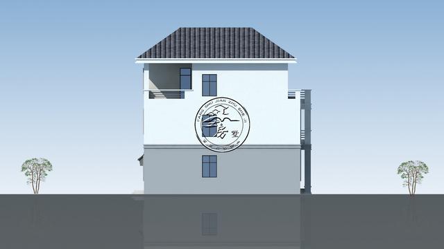 三層新中國(guó)式別墅