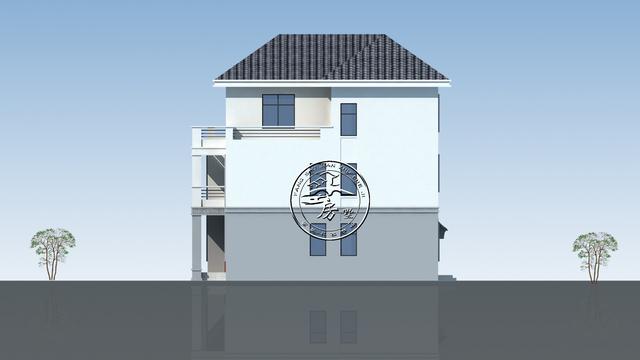 三層新中國(guó)式別墅