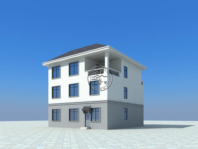 三層新中國(guó)式別墅