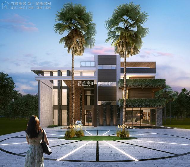 豪華現(xiàn)代風(fēng)別墅、