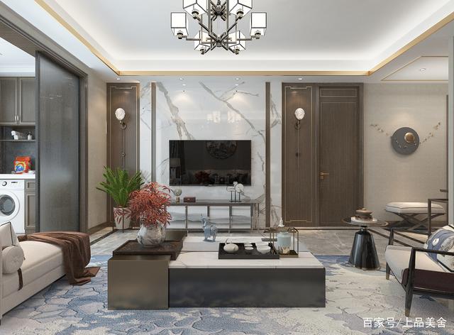 120平新中國(guó)風(fēng)裝修