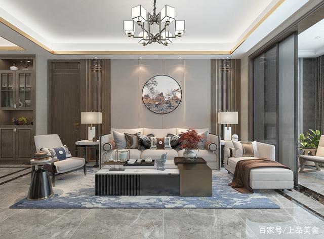 120平新中國(guó)風(fēng)裝修