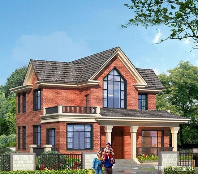 　　輕鋼別墅的平面和效果圖，你喜歡哪個？