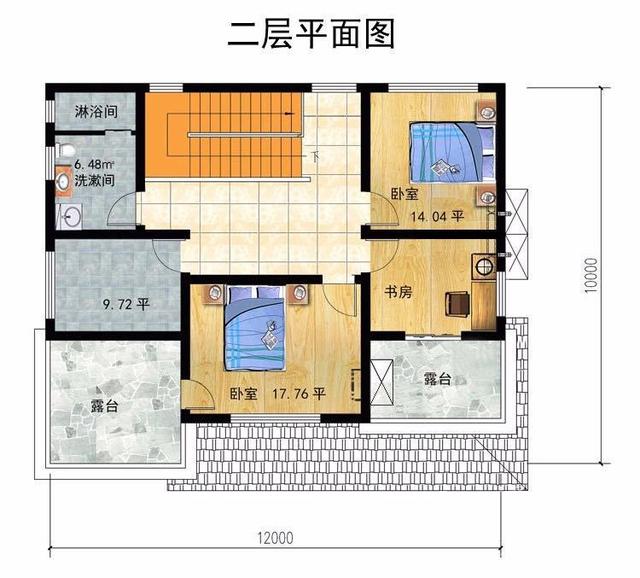 　　輕鋼別墅的平面和效果圖，你喜歡哪個？