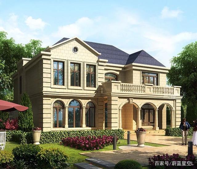 　　輕鋼別墅的平面和效果圖，你喜歡哪個？