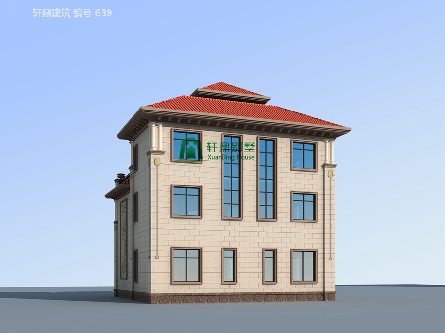 歐式農(nóng)村自營住宅設(shè)計圖