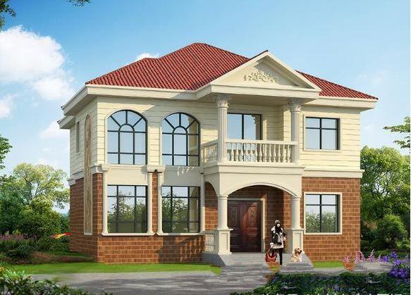 構(gòu)造簡單的二層自營住宅