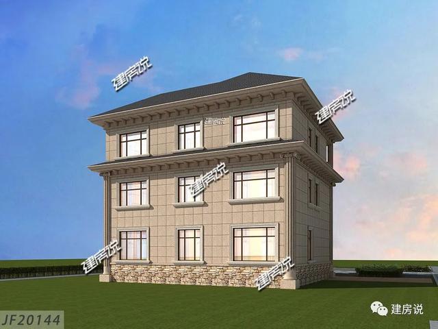 占地128平復(fù)式大樓別墅