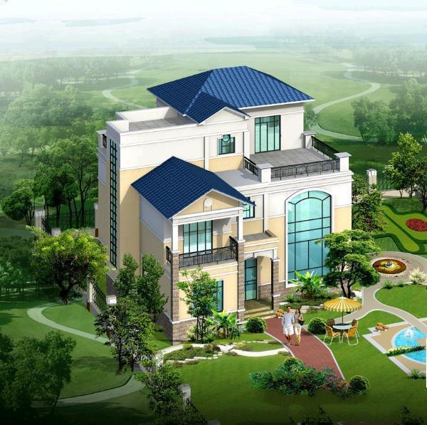 三層別墅設(shè)計(jì)圖紙，