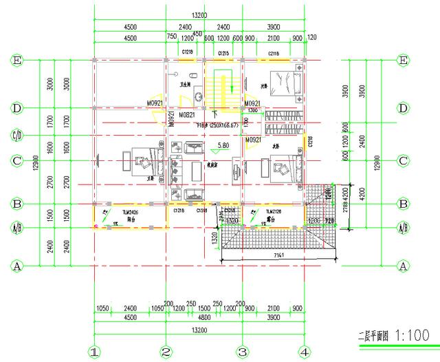 　幾個(gè)南北差異的農(nóng)村二層大樓圖
