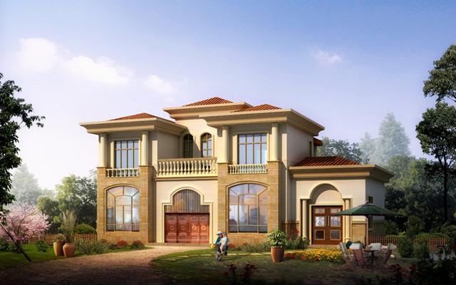 　幾個(gè)南北差異的農(nóng)村二層大樓圖