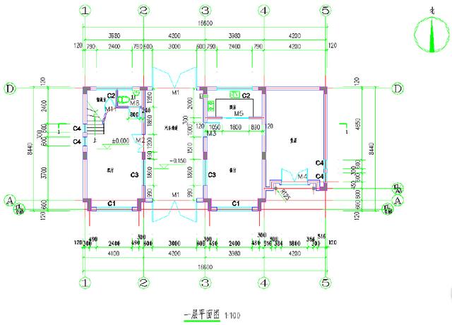 　幾個(gè)南北差異的農(nóng)村二層大樓圖