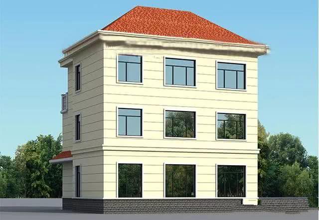 帶車庫的現(xiàn)代三層住宅設(shè)計(jì)圖