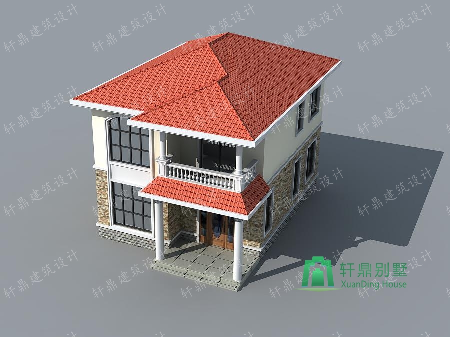 農村90平方米的小別墅設計圖