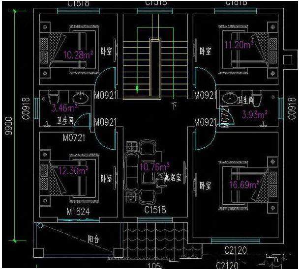 施工實例的別墅設(shè)計方案
