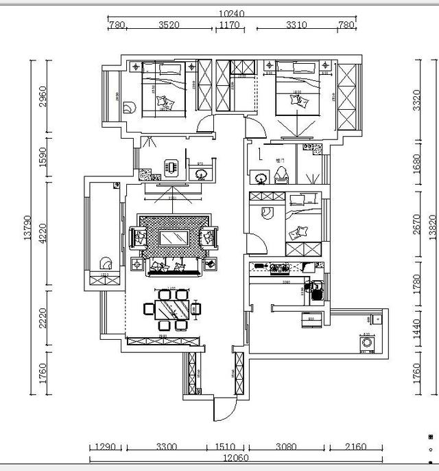 現(xiàn)代風(fēng)三居室設(shè)計