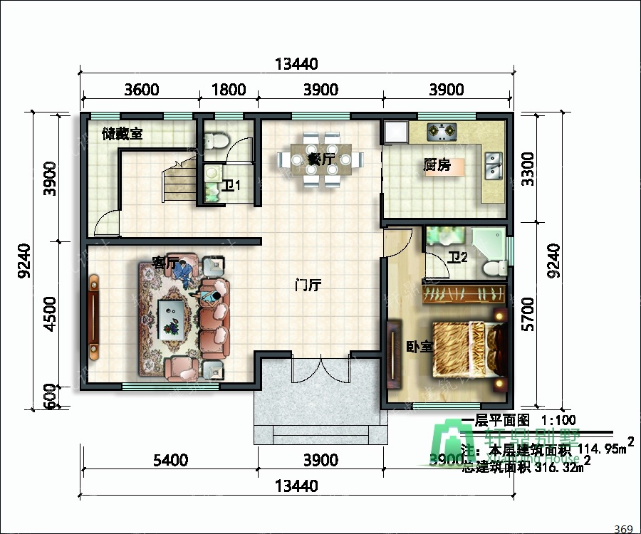 2020受歡迎的三層別墅，