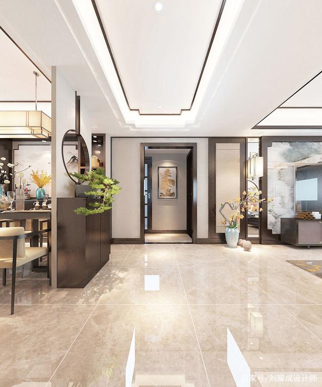 新中式風(fēng)格和餐廳的設(shè)計(jì)