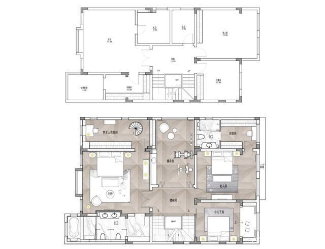 舊獨(dú)棟別墅套裝