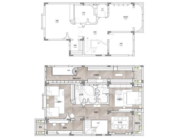 舊獨(dú)棟別墅套裝