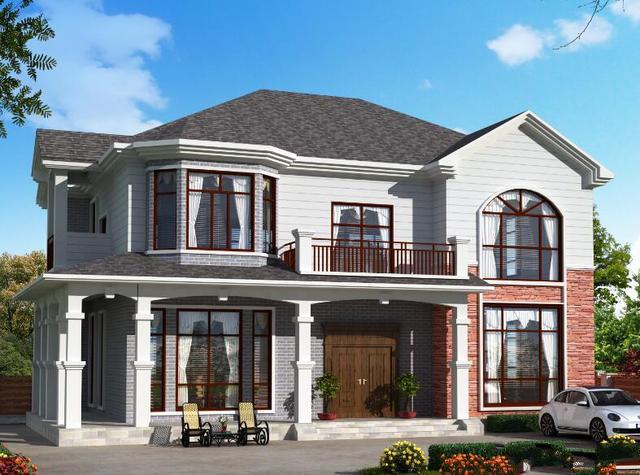 農(nóng)村二層別墅設(shè)計(jì)圖