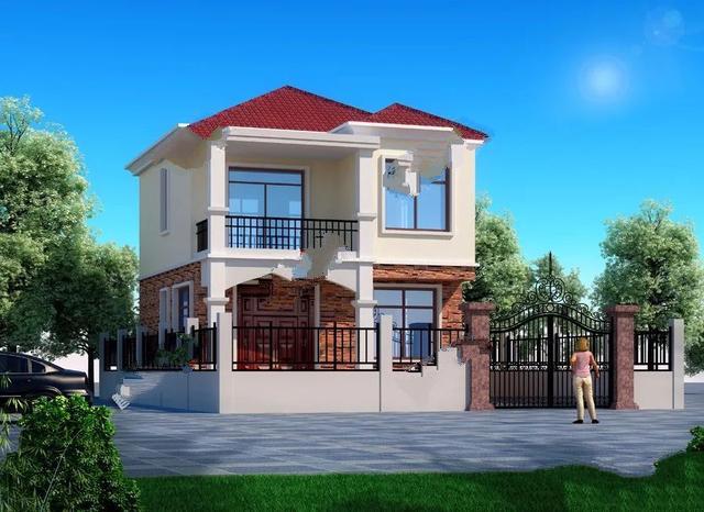 二層別墅的設(shè)計(jì)圖