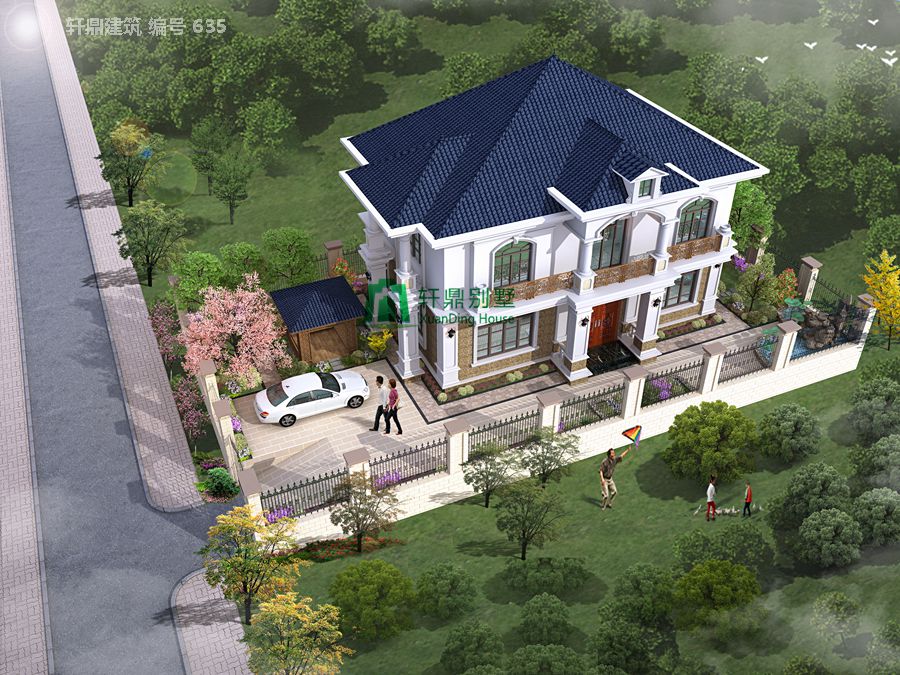 大氣二層自建別墅設(shè)計圖