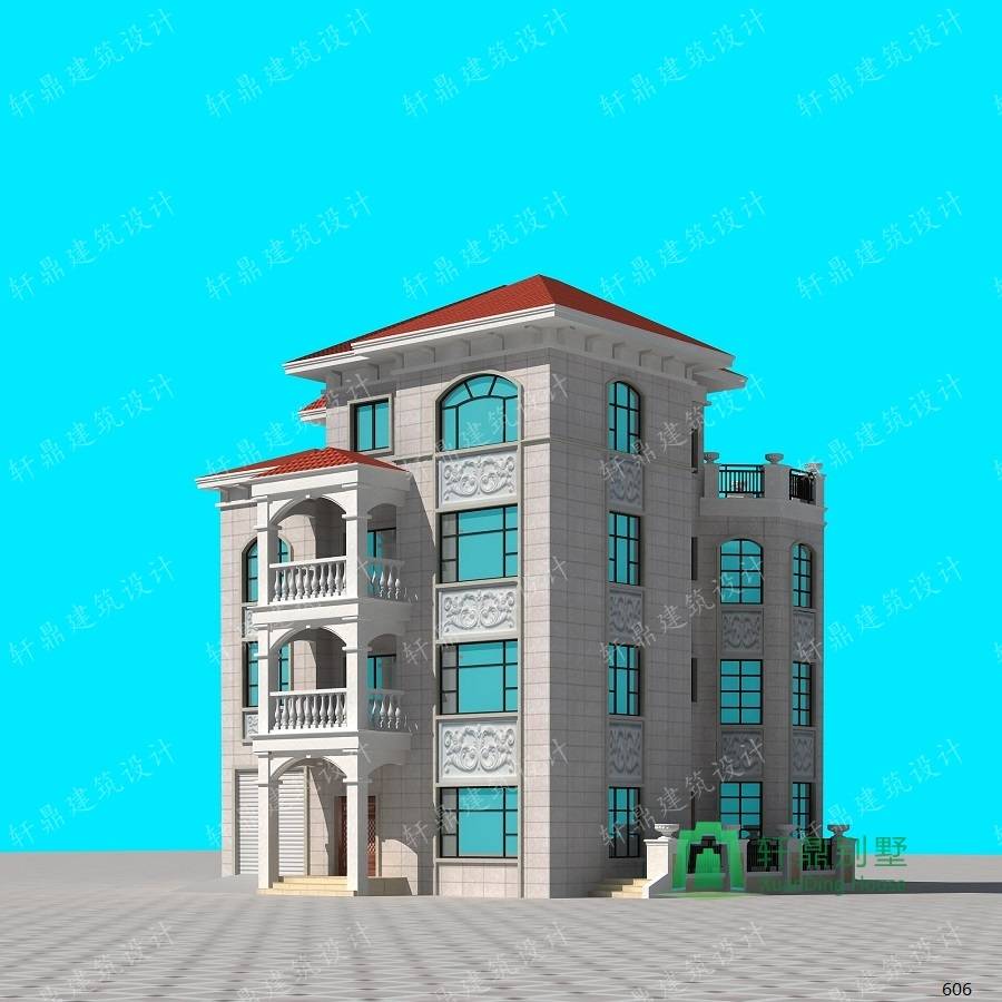 4層別墅的設(shè)計圖