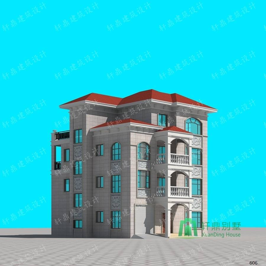 4層別墅的設(shè)計圖