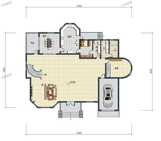 二層別墅的設(shè)計(jì)