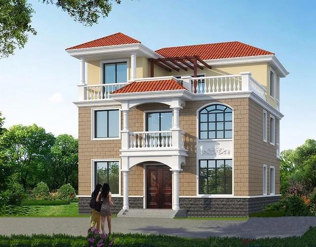   中式和簡歐式設(shè)計的別墅