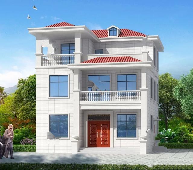 面寬11米的農(nóng)村別墅設(shè)計