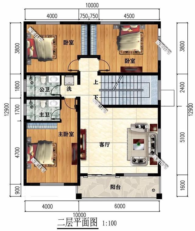 面寬11米的農(nóng)村別墅設(shè)計