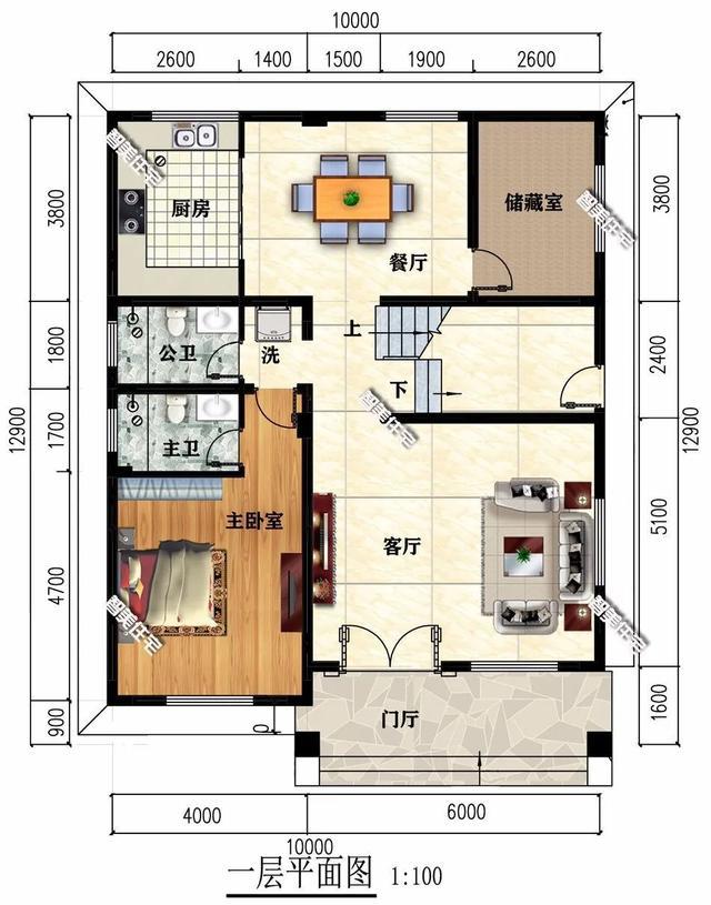 面寬11米的農(nóng)村別墅設(shè)計