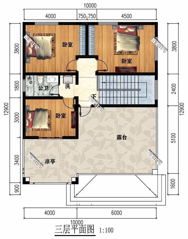 面寬11米的農(nóng)村別墅設(shè)計