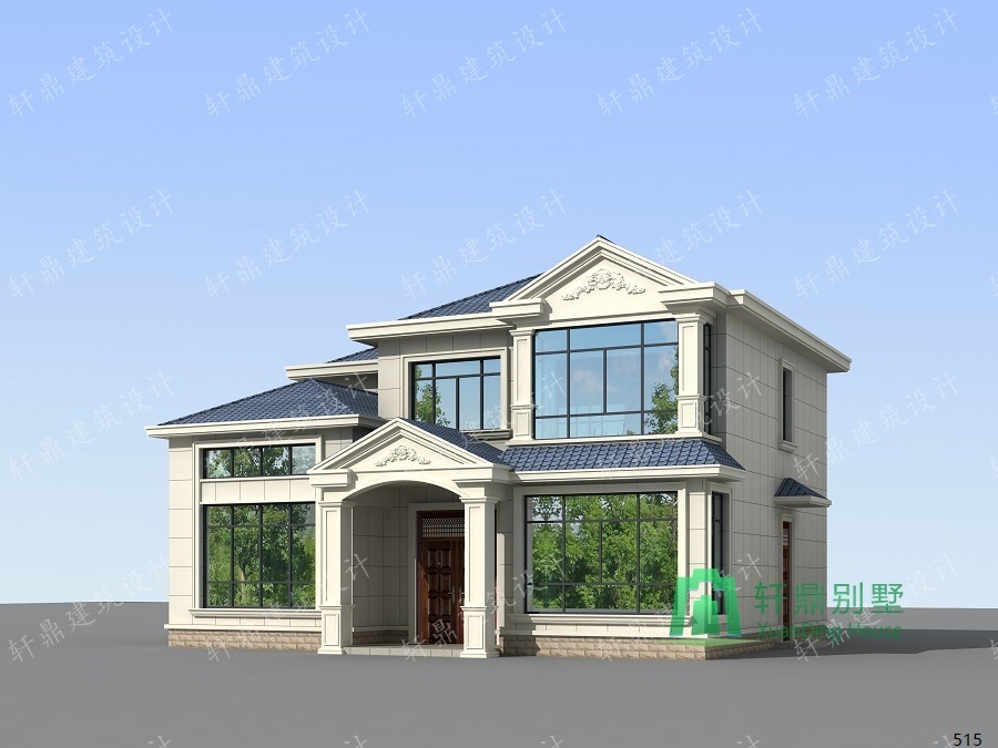 豪華二層別墅設(shè)計(jì)圖