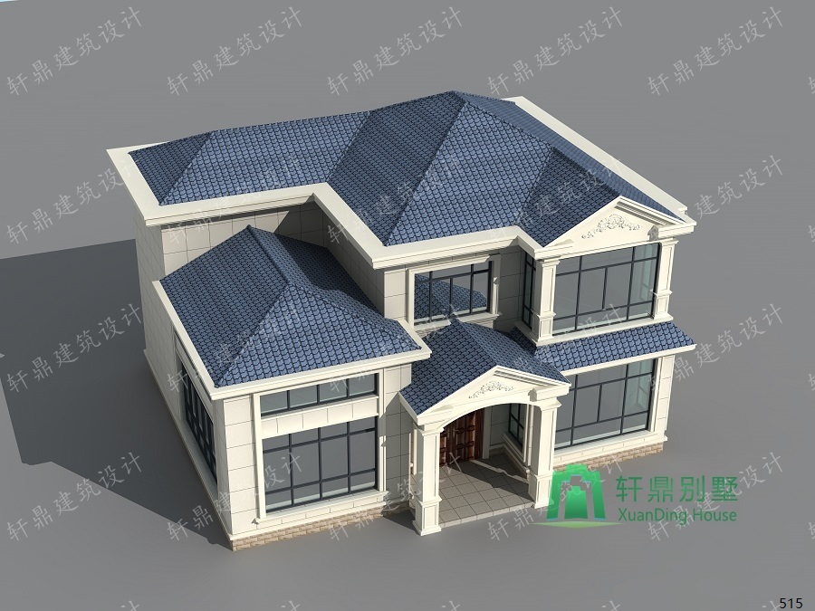 豪華二層別墅設(shè)計(jì)圖