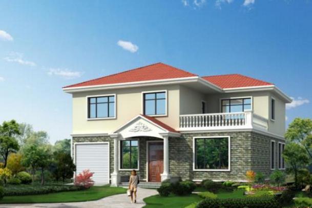 兩層小戶型農(nóng)村自建別墅