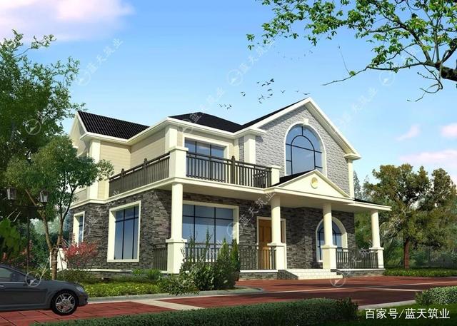 二層經(jīng)濟(jì)型小別墅設(shè)計(jì)圖紙