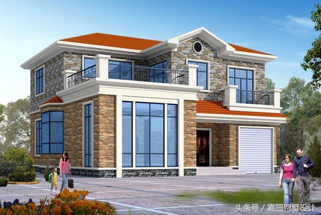 農(nóng)村經(jīng)濟型別墅設計圖紙