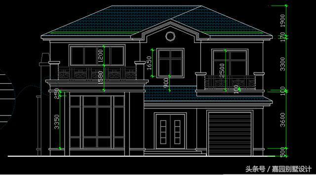 農(nóng)村經(jīng)濟型別墅設計圖紙